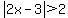 abs%282x-3%29%3E2