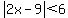 abs%282x-9%29%3C6