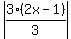 abs%283%282x+-+1%29%2F3%29