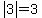 abs%283%29=3
