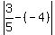 abs%283%2F5-%28-4%29%29