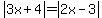 abs%283x%2B4%29=abs%282x-3%29