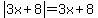 abs%283x%2B8%29=3x%2B8