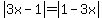 abs%283x-1%29=abs%281-3x%29