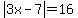 abs%283x-7%29=16