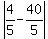 abs%284%2F5-40%2F5%29