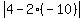 abs%284-2%28-10%29%29