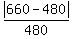 abs%28660-480%29%2F480