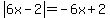 abs%286x-2%29=-6x%2B2