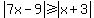 abs%287x-9%29%3E=abs%28x%2B3%29