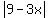 abs%289-3x%29