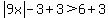 abs%289x%29-3%2B3%3E6%2B3