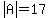 abs%28A%29=17