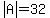abs%28A%29=32