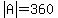 abs%28A%29=360