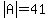 abs%28A%29=41