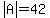 abs%28A%29=42