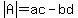 abs%28A%29=ac-bd
