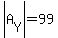 abs%28A%5BY%5D%29=99