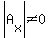 abs%28A%5Bx%5D%29%3C%3E0