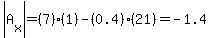 abs%28A%5Bx%5D%29=%287%29%281%29-%280.4%29%2821%29=-1.4