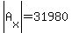 abs%28A%5Bx%5D%29=31980