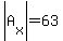 abs%28A%5Bx%5D%29=63