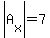 abs%28A%5Bx%5D%29=7