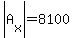 abs%28A%5Bx%5D%29=8100