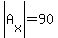 abs%28A%5Bx%5D%29=90