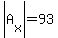 abs%28A%5Bx%5D%29=93