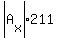 abs%28A%5Bx%5D%29211