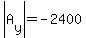 abs%28A%5By%5D%29=-2400