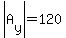 abs%28A%5By%5D%29=120