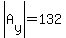 abs%28A%5By%5D%29=132