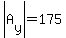 abs%28A%5By%5D%29=175