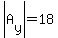 abs%28A%5By%5D%29=18