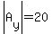 abs%28A%5By%5D%29=20