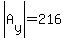 abs%28A%5By%5D%29=216