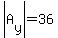 abs%28A%5By%5D%29=36