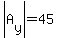 abs%28A%5By%5D%29=45