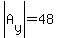 abs%28A%5By%5D%29=48