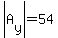 abs%28A%5By%5D%29=54
