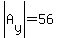 abs%28A%5By%5D%29=56