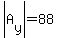 abs%28A%5By%5D%29=88