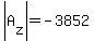 abs%28A%5Bz%5D%29=-3852