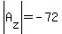 abs%28A%5Bz%5D%29=-72