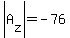 abs%28A%5Bz%5D%29=-76