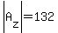 abs%28A%5Bz%5D%29=132