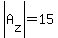 abs%28A%5Bz%5D%29=15